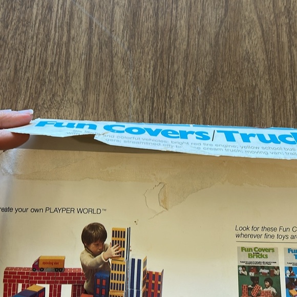 Vintage 70s Fun Covers Trucks & Downtown Milk Juice Carton Kids Craft DIY Kits - Picture 12 of 13